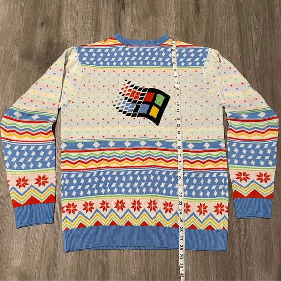 Microsoft Windows Ugly Christmas Sweater - Picture 7 of 7